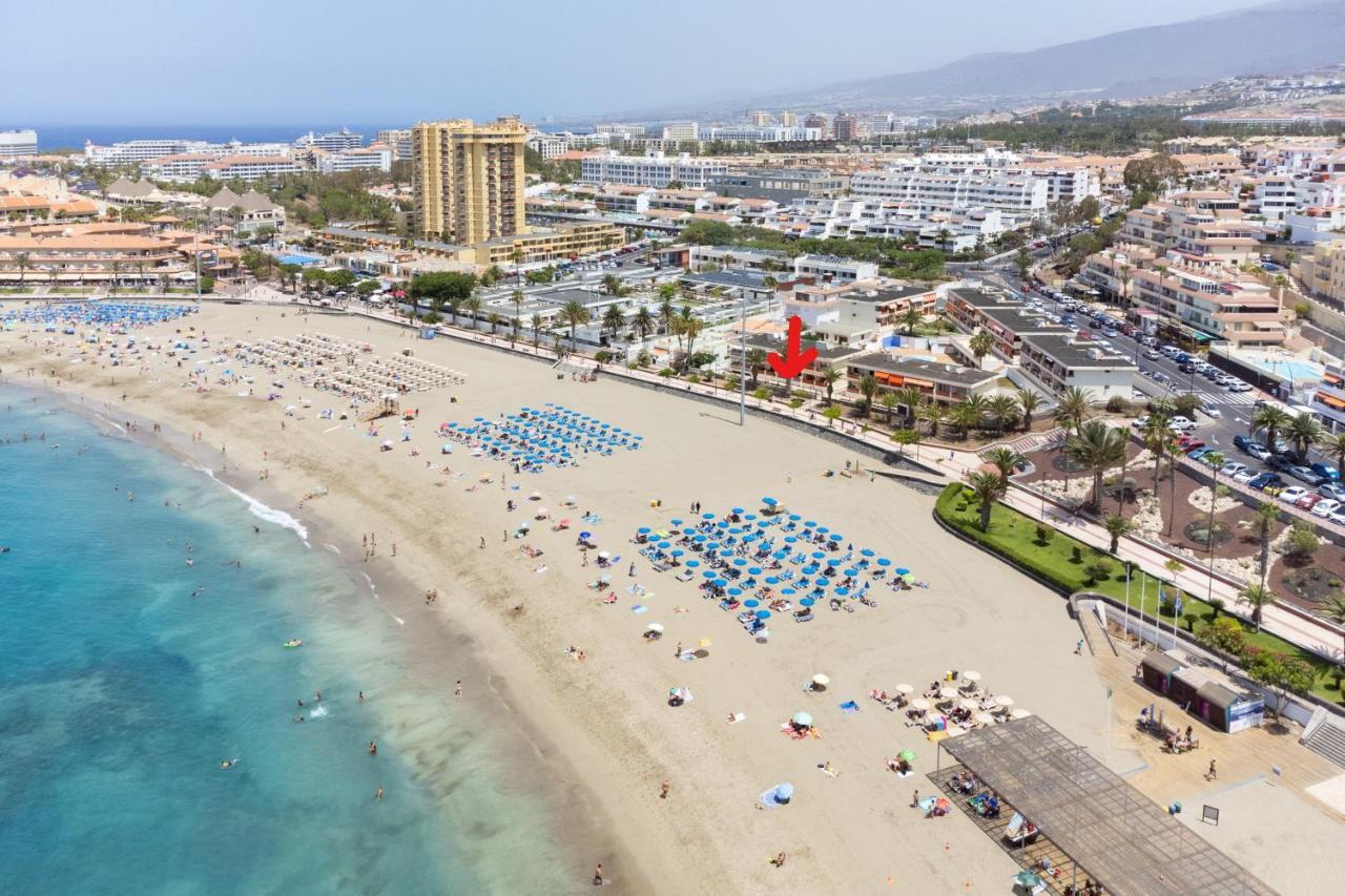Frontline Playa Las Vistas With Pool, Parking, Sea Los Cristianos  Zewnętrze zdjęcie