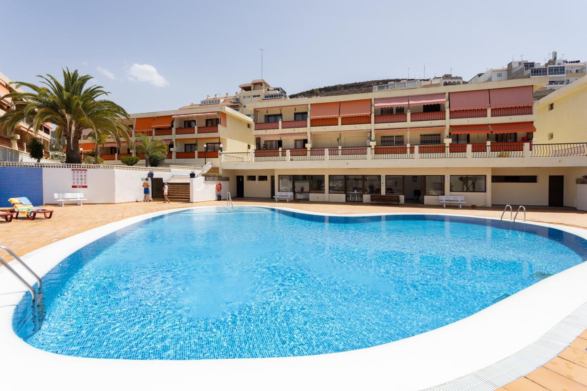 Frontline Playa Las Vistas With Pool, Parking, Sea Los Cristianos  Zewnętrze zdjęcie