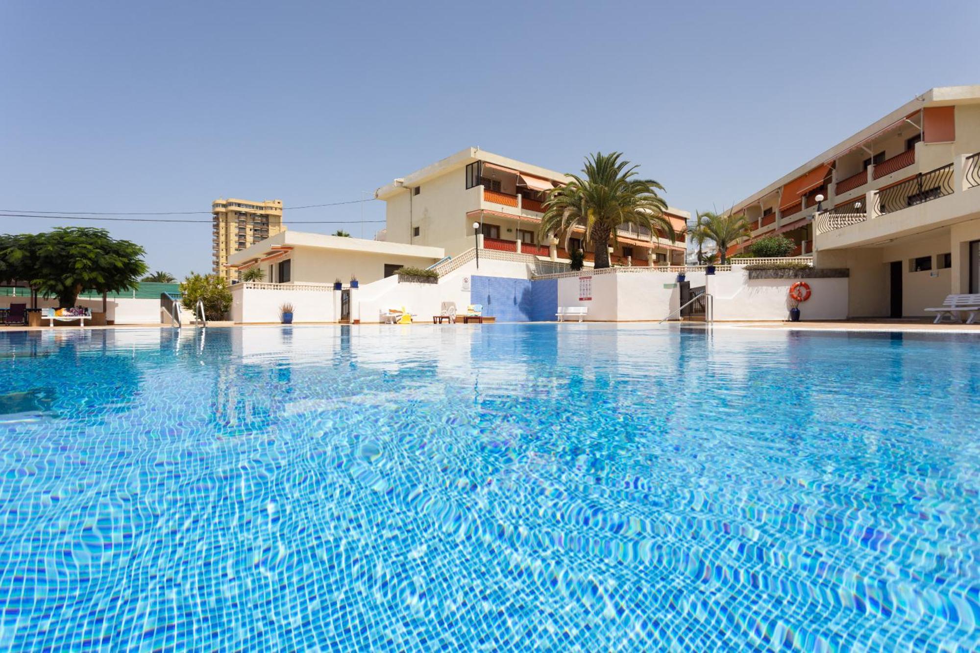 Frontline Playa Las Vistas With Pool, Parking, Sea Los Cristianos  Zewnętrze zdjęcie